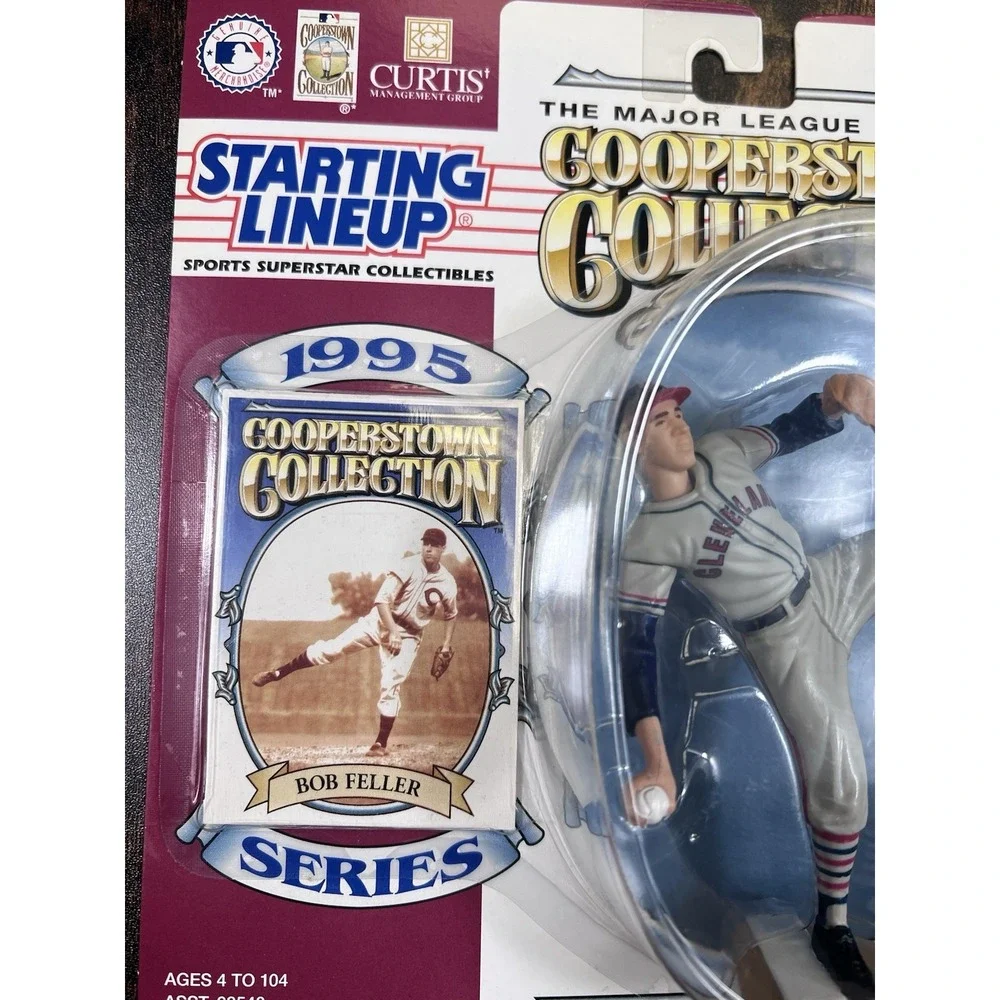 1995 Kenner Starting Lineup Cooperstown Collection Bob Feller Indians